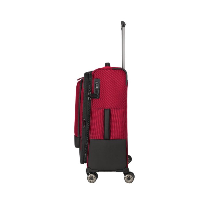 Travelite CROSSLITE 5.0 4w Trolley M erw. red